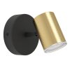 Illuminazione Eglo EGLO Faretto da soffitto, Applique Ottone, Nero