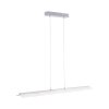 Leuchten Direkt LOLAsmart-NELE Lampada a Sospensione LED Nichel opaco, 5-Luci, Telecomando, Cambia colore