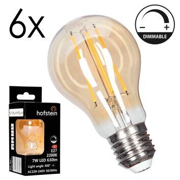 E27 LED 7 Watt Bianco caldo dimmerabile 730 Lumen