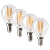 E14 4 Watt bianco caldo 400 Lumen