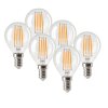 E14 4 Watt bianco caldo 400 Lumen