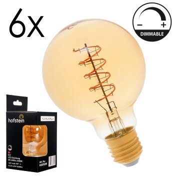 E27 6 Watt bianco caldo dimmerabile 400 Lumen