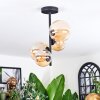 Chehalis Plafoniera, Lampada a sfera 33 cm Ambrato, 4-Luci