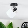 Bassagoda Plafoniera, Faretto da soffitto Nero, 1-Luce