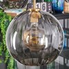 Koyoto Lampadario a sospensione, Lampada a sfera, Lampada a sospensione Oro, Nero, 5-Luci