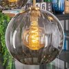 Koyoto Lampadario a sospensione, Lampada a sfera, Lampada a sospensione Oro, Nero, 5-Luci