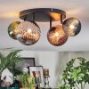 Chehalis Plafoniera, Lampada a sfera Blu, Verde, Ramato, Grigio fumo, 4-Luci