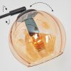 Koyoto Lampada a sfera, Lampada da terra Ambrato, 5-Luci