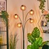 Koyoto Lampada a sfera, Lampada da terra Ambrato, 5-Luci