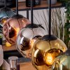 Ripoll Lampadario a sospensione, Lampada a sfera, Lampada a sospensione Écru, Nero, 5-Luci