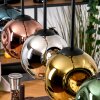 Ripoll Lampadario a sospensione, Lampada a sfera, Lampada a sospensione Écru, Nero, 5-Luci