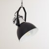 Alamosa Lampadario a sospensione Cromo, Nero, 1-Luce