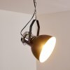 Alamosa Lampadario a sospensione Cromo, Nero, 1-Luce