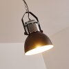 Alamosa Lampadario a sospensione Cromo, Nero, 1-Luce