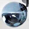 Chehalis Plafoniera, Lampada a sfera Blu, Verde, Ramato, 4-Luci