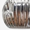 Ripoll Plafoniera, Lampada a sfera Cromo, Grigio fumo, 10-Luci