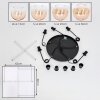 Koyoto Lampadario a sospensione, Lampada a sfera, Lampada a sospensione 45 cm Ambrato, Chiaro, 5-Luci