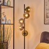 Koyoto Lampada a sfera, Lampada da terra Blu, Oro, Verde, Chiaro, Grigio fumo, 5-Luci
