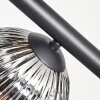 Ripoll Plafoniera, Lampada a sfera Cromo, Grigio fumo, 8-Luci