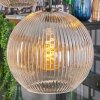 Koyoto Lampadario a sospensione, Lampada a sfera, Lampada a sospensione Ambrato, Chiaro, 5-Luci