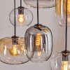 Apedo Lampadario a sospensione, Lampada a sospensione Ambrato, Chiaro, Grigio fumo, 6-Luci