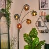 Ripoll Lampada a sfera, Lampada da terra Blu, Cromo, Oro, Verde, Ramato, Grigio fumo, 5-Luci