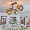 Koyoto Plafoniera, Lampada a sfera 21 cm Blu, Oro, Verde, Chiaro, 6-Luci