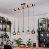Ripoll Lampadario a sospensione, Lampada a sfera, Lampada a sospensione Écru, Nero, 5-Luci