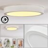 Finsrud Illuminazione bagno, Plafoniera, Panel LED Bianco, 1-Luce