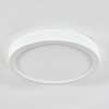 Finsrud Illuminazione bagno, Plafoniera, Panel LED Bianco, 1-Luce