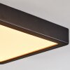 Finsrud Illuminazione bagno, Plafoniera, Panel LED Nero, 1-Luce