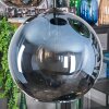 Koyoto Lampadario a sospensione, Lampada a sfera, Lampada a sospensione Blu, Cromo, Verde, Ramato, Grigio fumo, 5-Luci