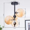 Chehalis Plafoniera, Lampada a sfera Ambrato, 4-Luci