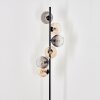 Koyoto Lampada a sfera, Lampada da terra Ambrato, Chiaro, Grigio fumo, 6-Luci