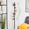 Koyoto Lampada a sfera, Lampada da terra Ambrato, Chiaro, Grigio fumo, 6-Luci