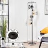 Koyoto Lampada a sfera, Lampada da terra Ambrato, Chiaro, Grigio fumo, 6-Luci
