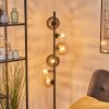 Koyoto Lampada a sfera, Lampada da terra Ambrato, Chiaro, Grigio fumo, 6-Luci