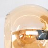 Koyoto Plafoniera, Lampada a sfera Oro, Nero, 3-Luci