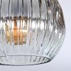 Ripoll Plafoniera, Lampada a sfera Oro, Nero, 3-Luci