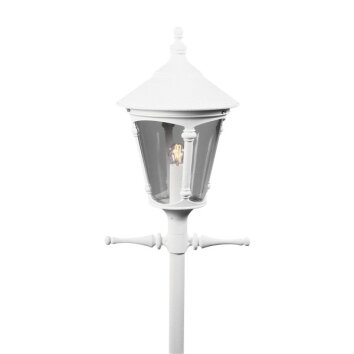 Konstsmide Virgo Testa della lampada Bianco, 1-Luce