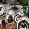 Ripoll Lampadario a sospensione, Lampada a sfera, Lampada a sospensione Écru, Nero, 4-Luci