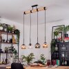 Ripoll Lampadario a sospensione, Lampada a sfera, Lampada a sospensione Écru, Nero, 4-Luci
