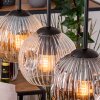 Ripoll Lampadario a sospensione, Lampada a sfera, Lampada a sospensione Écru, Nero, 4-Luci