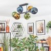Koyoto Plafoniera, Lampada a sfera Blu, Oro, Verde, 6-Luci