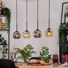 Ripoll Lampadario a sospensione, Lampada a sfera, Lampada a sospensione Écru, Nero, 4-Luci