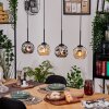 Ripoll Lampadario a sospensione, Lampada a sfera, Lampada a sospensione Écru, Nero, 4-Luci