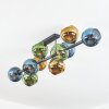Koyoto Plafoniera, Lampada a sfera Blu, Oro, Verde, 10-Luci