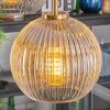 Koyoto Lampadario a sospensione, Lampada a sfera, Lampada a sospensione Oro, Nero, 5-Luci