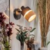 Fallhagen Applique, Faretto da parete Nero, 1-Luce