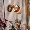 Fallhagen Applique, Faretto da parete Nero, 1-Luce